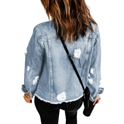 Eva - Women's Casual Denim Jacket