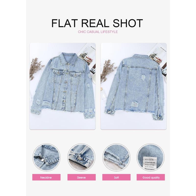Eva - Women's Casual Denim Jacket