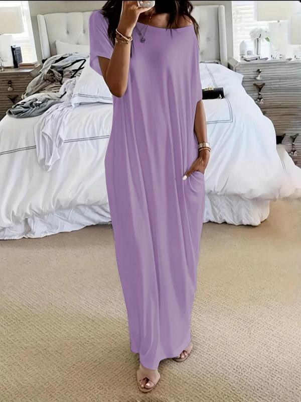 Luna - Cotton Batwing Sleeve Dress